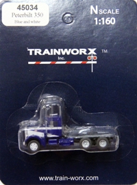 45034 Peterbilt 350 Tractor (Blue/White) 45034 Peterbilt 350 Tractor (Blue/White)