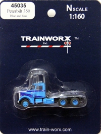 45035 Peterbilt 350 Tractor (Dark Blue/Light Blue) 45035 Peterbilt 350 Tractor (Dark Blue/Light Blue)