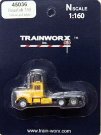 45036 Peterbilt 350 Tractor (Yellow/White) 45036 Peterbilt 350 Tractor (Yellow/White)