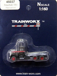 45037 Peterbilt 350 Tractor (Black/Red) 45037 Peterbilt 350 Tractor (Black/Red)