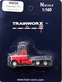 45038 Peterbilt 350 Tractor (Red/White) 45038 Peterbilt 350 Tractor (Red/White)