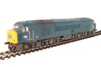 Class 45 'Peak' in BR blue with black bufferbeams - weathered and unnumbered