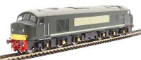 Class 45/0 'Peak' in BR green with small yellow panels and split centre headcode - unnumbered. Olivias commission