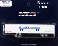 45382-02 53' Reefer Trailer, Alliance Shippers Inc. #553863 45382-02 53' Reefer Trailer, Alliance Shippers Inc. #553863
