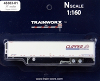 45383-02 53' Reefer Trailer, Clipper #553432 45383-02 53' Reefer Trailer, Clipper #553432