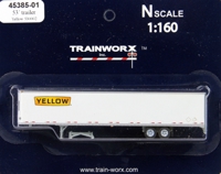 45385-01 53' Trailer, Yellow #530002 45385-01 53' Trailer, Yellow #530002