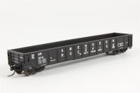 45502 52' Evans gondola of the Aberdeen & Rockfish - black & white 2019