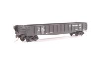 46150 50' fishbelly side gondola with side mount brake wheel and drop ends of the Baltimore & Ohio - black 259492