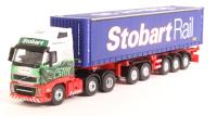 4649138 Volvo FH Skeletal Trailer with container - "Eddie Stobart - Stobart Rail"