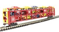 46502 89' tri-level car transporter - Atchison, Topeka and Santa Fe