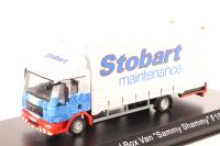 4664108 World of Stobart Man 4 Wheel Box Van Sammy Shammy F1521