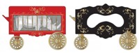 47000300 15' Closed Vintage Circus Wagon #1 (2-Pack) 47000300 15' Closed Vintage Circus Wagon #1 (2-Pack)
