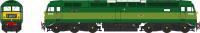 Class 47 D1526 in BR two tone green with small yellow panels