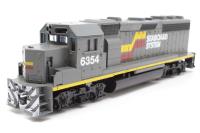 4726 GP40-2 6354 of the Seaboard System - unpowered