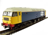 Class 47 diesel in BR blue with large logo (unnumbered)