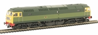 Class 47 Un-numbered BR green with full yellow ends
