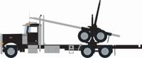 47981 Peterbilt 379 Logging Truck, Black 47981 Peterbilt 379 Logging Truck, Black