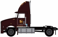 48044-04 Kenworth T800 Single-Axle Tractor, UPS #272667 48044-04 Kenworth T800 Single-Axle Tractor, UPS #272667