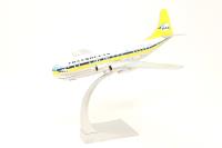 48106 Boeing B377 Stratocruiser Transocean N404Q 1960s colours with rolling gears with stand