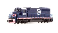 48614 GP40-2 EMD 420 of the Florida East Coast Railway