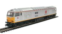 Class 60 diesel 60033 "Tees Steel Express" in New Corus livery