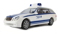 49463 Mercedes C-Class Ambulance car in white & blue HO gauge