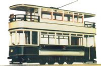 495 Balcony tram. 4 windows upper and 3 lower (does not include motorised chassis)