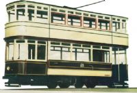 497 Enclosed tram. 3 windows upper and lower (does not include motorised chassis)