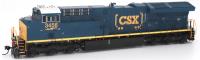 ET44AH GE 3394 of CSX - digital sound fitted