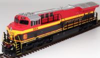 ET44 GEVO 5001 of the Kansas City Southern - digital fitted