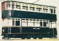 499 Enclosed tram. 4 windows upper and lower (does not include motorised chassis)