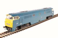 Class 52 'Western' D1021 "Western Cavalier" in BR blue with full yellow ends - Digital fitted