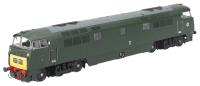 Class 52 'Western' D1004 "Western Crusader" in BR green with small yellow panel - Digital fitted
