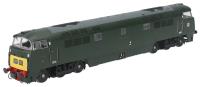 Class 52 'Western' D1004 "Western Crusader" in BR green with small yellow panel - Digital sound fitted