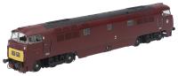 Class 52 'Western' D1009 "Western Invader" in BR maroon with small yellow panel - Digital sound fitted