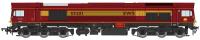 Class 59/2 59201 "Vale of York" in EWS maroon & gold - Digital fitted