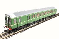 Class 121 single car DMU 'Bubblecar' W55020 in BR green with speed whiskers