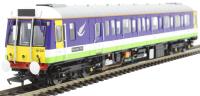 Class 121 single car DMU 'Bubblecar' 121027 "Bletchley TMD" in Silverlink purple and green - Digital fitted