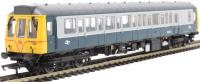 Class 121 single car DMU 'Bubblecar' 55032 in BR blue and grey with Welsh Dragon emblem