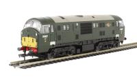Class 22 D6327 in BR green with small yellow panels and headcode boxes