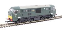 Class 22 D6321 in BR green with small yellow panels and headcode boxes - Digital fitted