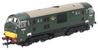 Class 22 D6356 in BR green with small yellow panels and headcode boxes