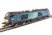 Class 68 68005 "Defiant" in DRS livery - DCC Fitted