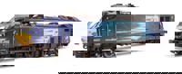4D-088-001SW Highly Detailed Premium Weathered Class 88 'Revolution' 88001 DRS Electro-Diesel Locomotive (DCC Sound & Working Pantograph)