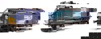 4D-088-003SW Highly Detailed Premium Weathered Class 88 'Electra' 88007 DRS Electro-Diesel Locomotive (DCC Sound & Working Pantograph)