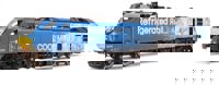 4D-088-004SW Highly Detailed Premium Weathered Class 88 'Aurora' 88010 DRS Refrigerated Rail Electro-Diesel Locomotive (DCC Sound & Working Pantograph)