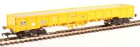 JNA 'Falcon' bogie ballast wagon in Network Rail yellow - NLU29046 