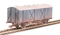 GWR 'Fruit D' van in BR blue - W38110 - weathered