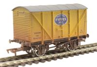 12-ton banana van in BR yellow with Fyffes logo - B240725 - weathered