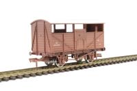 4-wheel cattle wagon in BR bauxite - B893521 - weathered